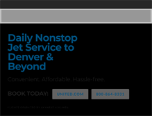 Tablet Screenshot of northplatteairport.com